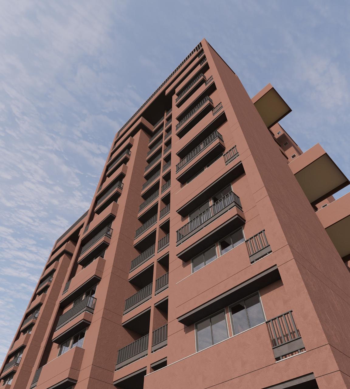 Sona Serenity residential tower at New Narol, Ahmedabad