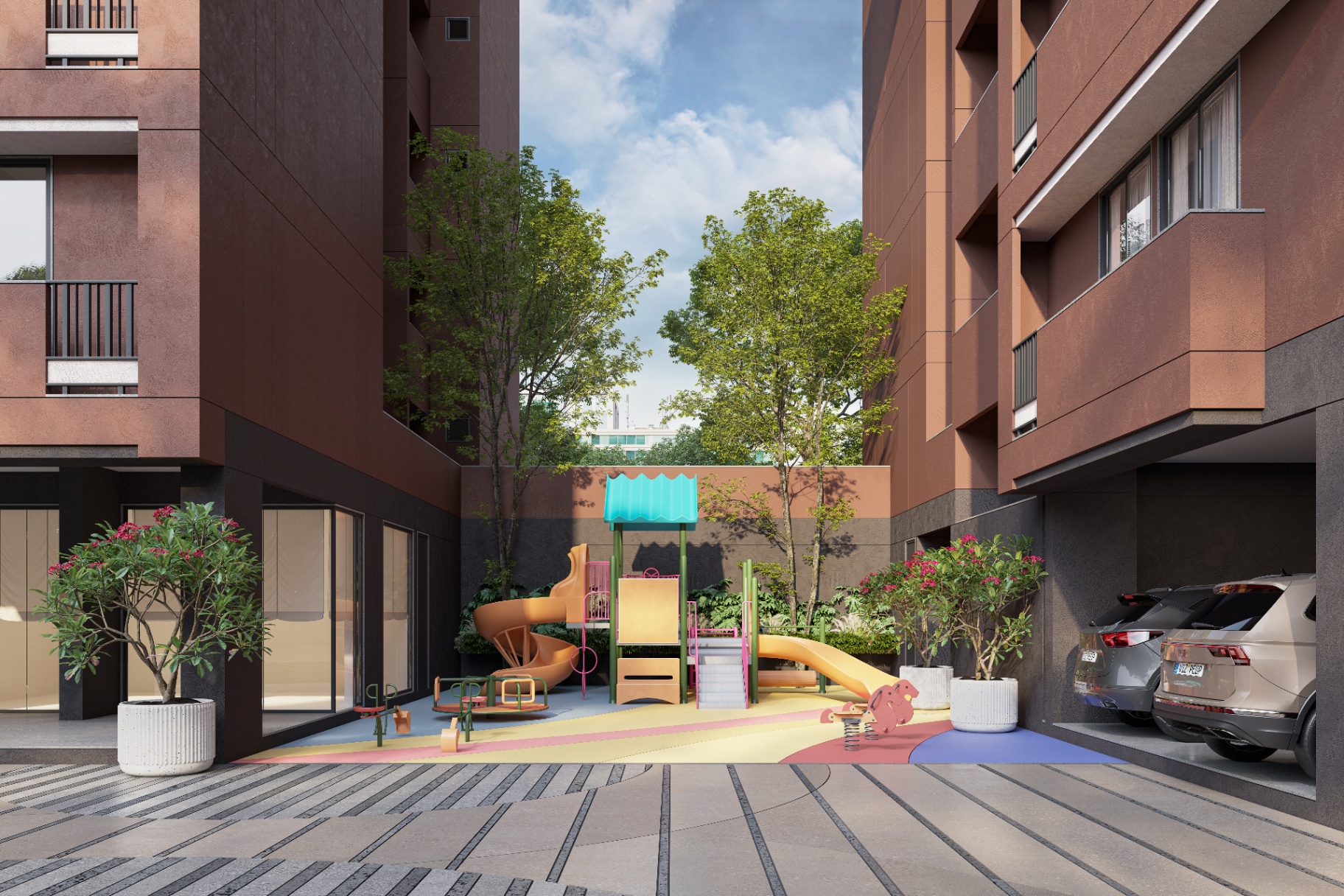 Kids play area